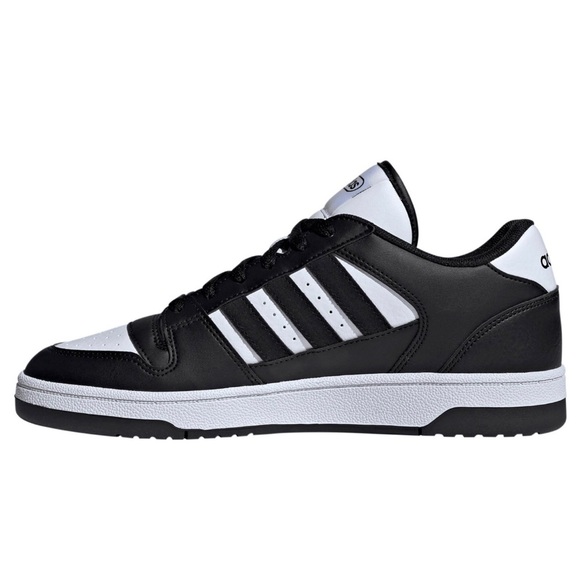 Adidas Break Start Cloudfoam Retro Men's 3 Stripe Fashion Low Top Shoes Sneakers - Picture 2 of 6